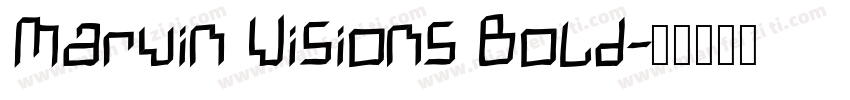 Marvin Visions Bold字体转换